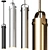 Elegant Cylinder Mini Pendant Light 3D model small image 1