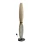 Handcrafted Birch Floor Lamp LED 3D model small image 1