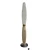Handcrafted Birch Floor Lamp LED 3D model small image 3