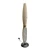 Handcrafted Birch Floor Lamp LED 3D model small image 5
