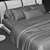 Twils Calvin Double Bed 3D 3D model small image 4