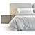 High-Quality Minotti Tatlin-Cover Bed 3D model small image 4