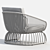 Alaro Lounge Chair by Ann Marie Vering 3D model small image 4