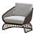 Alaro Lounge Chair by Ann Marie Vering 3D model small image 15