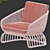 Alaro Lounge Chair by Ann Marie Vering 3D model small image 21