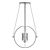 Cosmic Glow Pendant 3D model small image 2