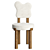 Agatha 07 Chair: Oak Elegance 3D model small image 4