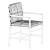Plush Comfort Armchair: Timeandstyle 3D model small image 5