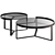 Modern Round Coffee Table Aula 3D model small image 1