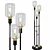 Menlo Lane 3-Light Glass Floor Lamp 3D model small image 1