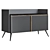 Modern Chic Fabrice Sideboard 3D model small image 1
