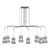 Elegant Zoey Chandelier Sparkles 3D model small image 2