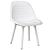 Baltsar Chair in Black-Blue/Brown 3D model small image 4