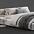 B&B Italia Tufty Bed 3D Model 3D model small image 2