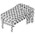 Etro Woodstock Ottoman: Luxury Home Interiors 3D model small image 6