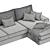 Luxury Lagon Sofa Set 3D model small image 4