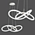 Circular LED Pendant Light Catania 3D model small image 2