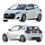 Lada C Concept Hatchback: Unreleased Elegance 3D model small image 1