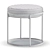 Ventura Pouffe & Bar Chairs 3D model small image 2