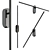 Noire LED Applique Melbourne 3D model small image 1