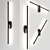 Noire LED Applique Melbourne 3D model small image 2