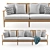 Roda Levante 3-Seat Sofa: High-Quality 3D Model 3D model small image 2