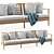 Roda Levante 3-Seat Sofa: High-Quality 3D Model 3D model small image 4