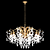Luxury Crystal Chandelier Pendant Light 3D model small image 1