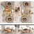 Glamour Tableware Set Essentials 3D model small image 1
