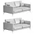Modern Elegance: Rolf Benz Jola 3D model small image 4