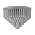 Elegant Patrizia Volpato Crystal Chandelier 3D model small image 3