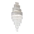 Crystal Wall Lamp 5051 Chrome & Gold 3D model small image 1