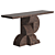 Emperador Marble Console Forest Giaconia 3D model small image 5