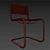 Stylish Bauhaus Stam Chair 3D model small image 6