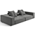 Modern B&B Italia Andy Sofa 3D model small image 5