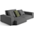 Modern B&B Italia Andy Sofa 3D model small image 6