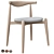 Hans J. Wegner CH20 Chair 3D model small image 3