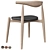 Hans J. Wegner CH20 Chair 3D model small image 4