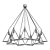 Modern Gitter Model for VRay 3D model small image 2
