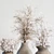 Concrete Vase Bouquet Set 3DIO 3D model small image 4