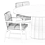 Timeandstyle Sensual Furniture Collection 3D model small image 5