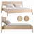  Lunar Dream King Size Bed 3D model small image 1
