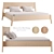  Lunar Dream King Size Bed 3D model small image 4