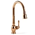 Tournant Semi-Pro Kitchen Faucet 3D model small image 4
