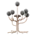 Globe Garden Sculpture Statue 2017 3D model small image 4