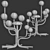 Globe Garden Sculpture Statue 2017 3D model small image 7