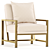 KRIZIA Armchair - Former In Italia 3D model small image 1