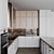 Adjustable Neoclassic Kitchen Unit 3D model small image 2