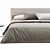 Modern Camille Bed 3D Model 3D model small image 3