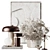 Modern Geometry Decor Set 3D model small image 1